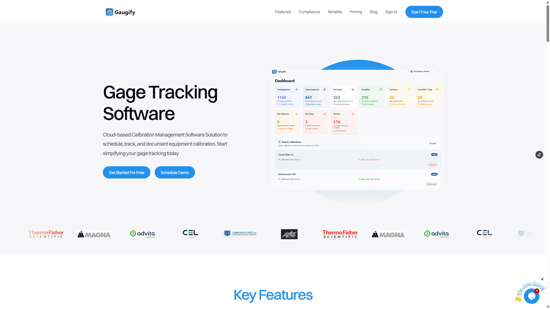 spectrophotometer calibration