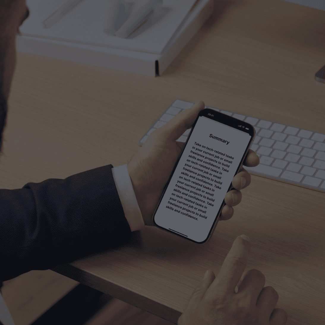 All saved content is automatically categorized and structured for easy retrieval and review.