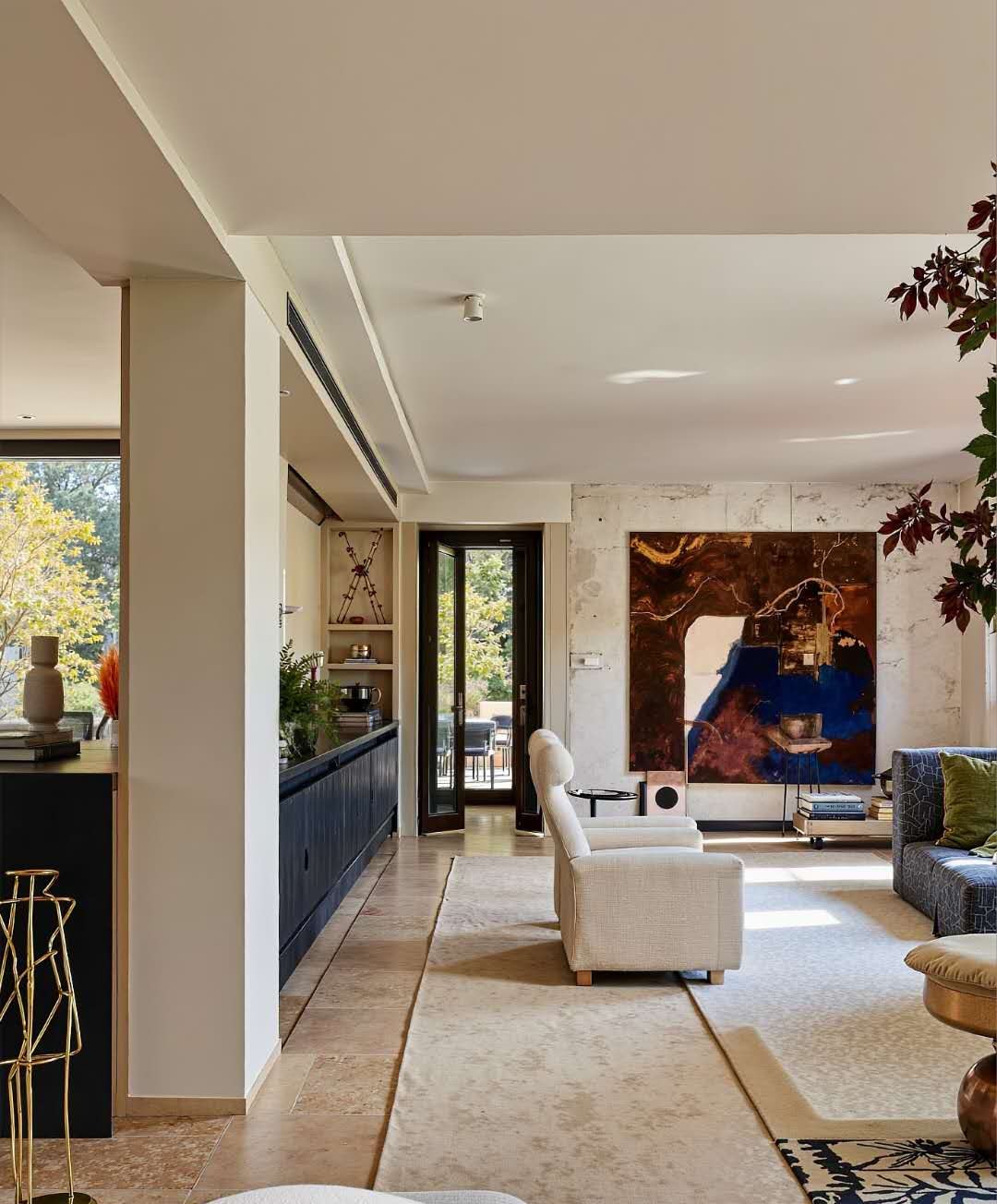Project showcase image featuring a modern, refined interior.
