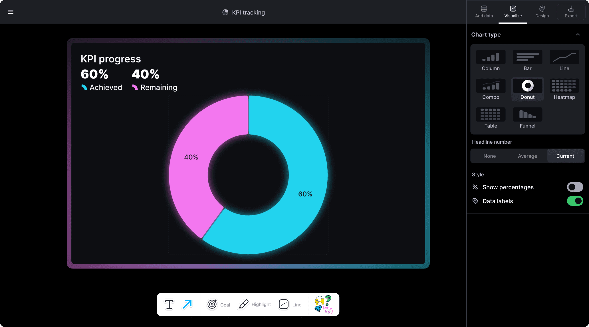 Best free donut chart maker online