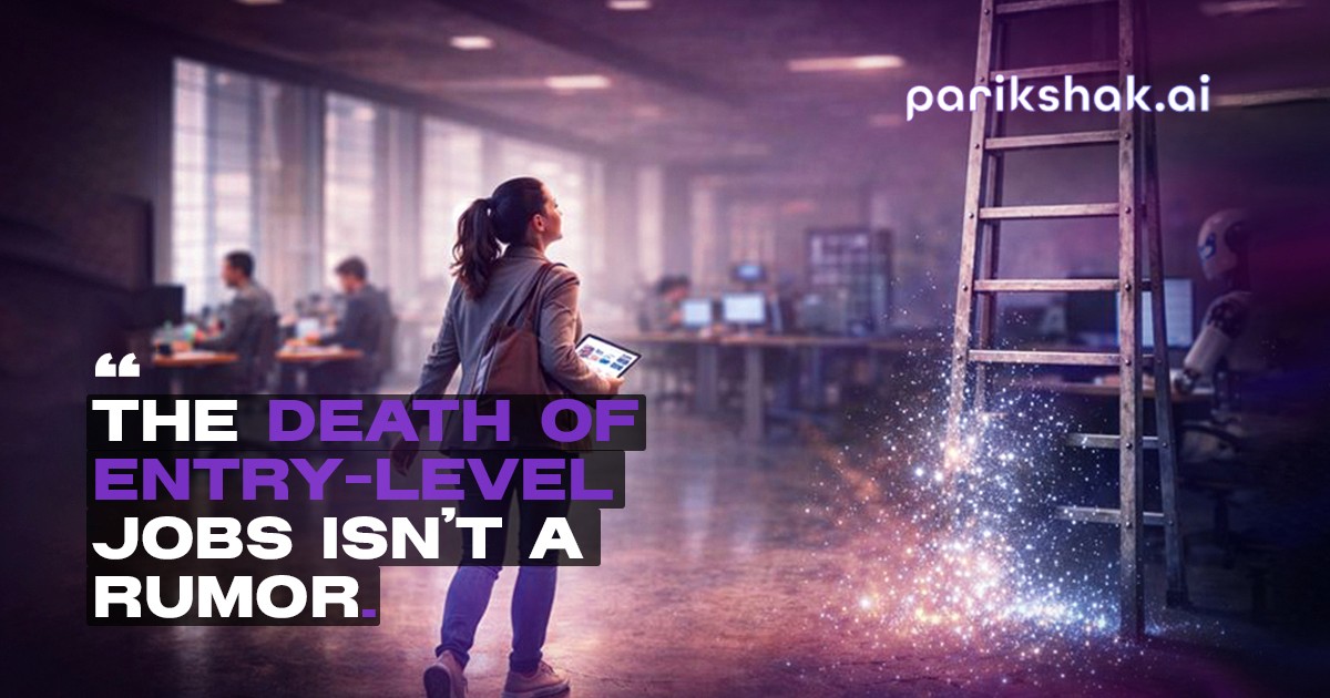 AI changing entry-level jobs by Parikshak