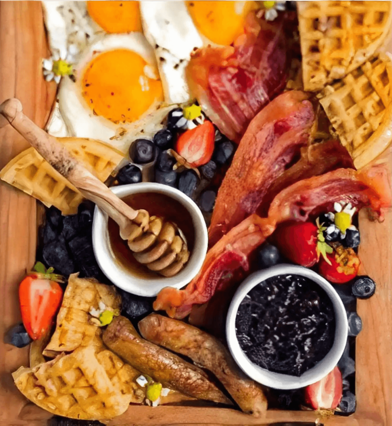 MAKE COMBO: ADD EGGS & SAUSAGE OR BACON