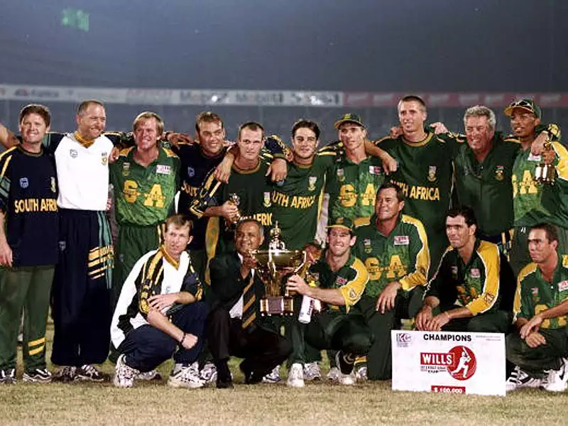 South Africa winning champions trophy