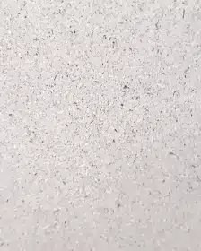 Canaposo up close, a smooth lime surface softly speckled with fine hemp