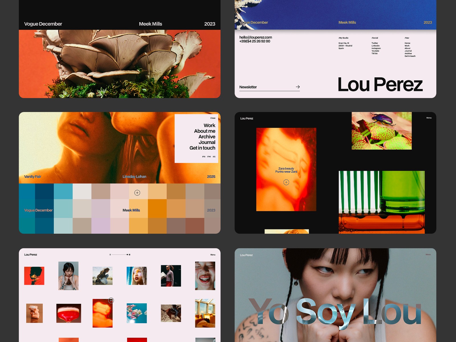 Lou — 动效彩色创意机构官网设计灵感