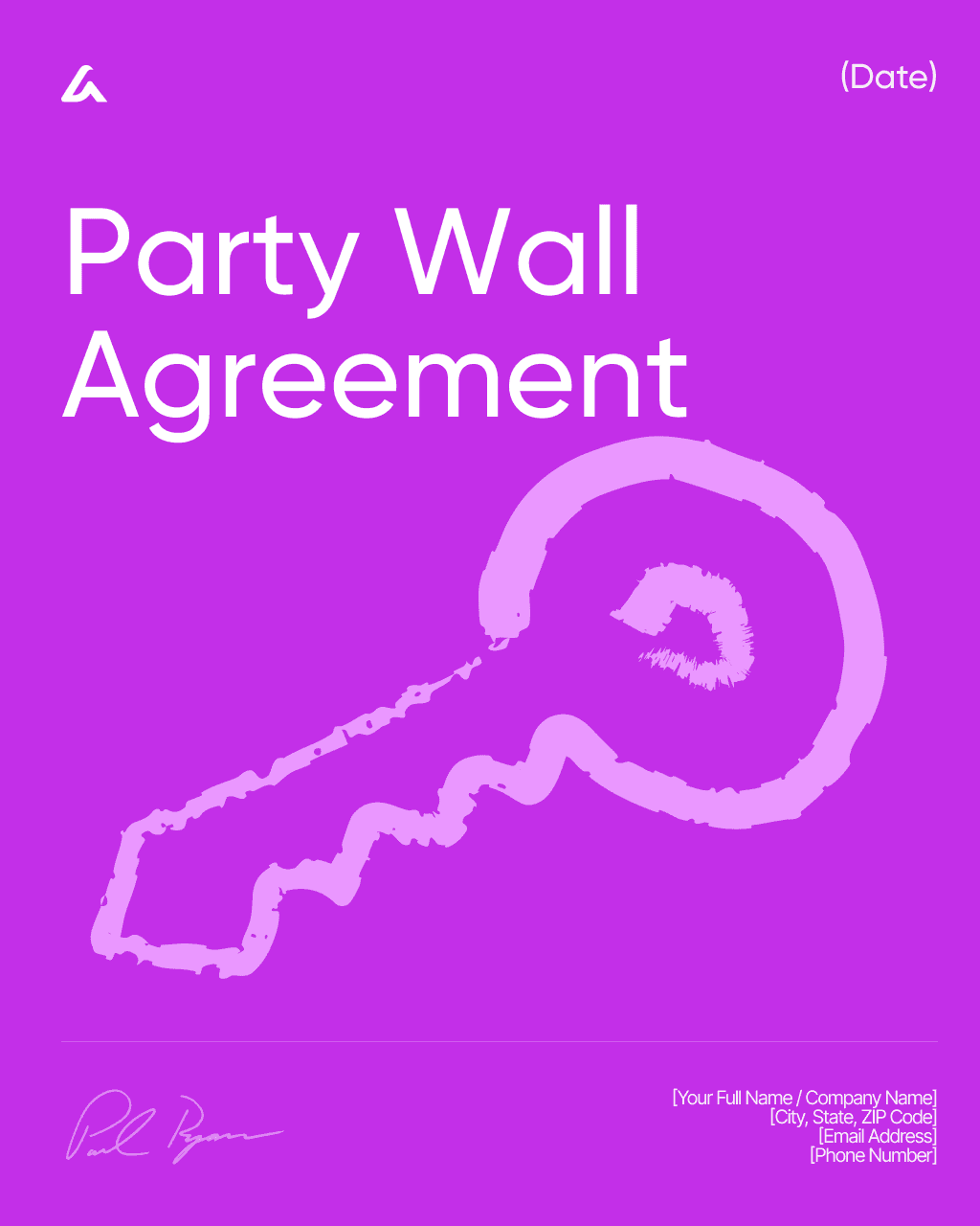 Party Wall Agreement