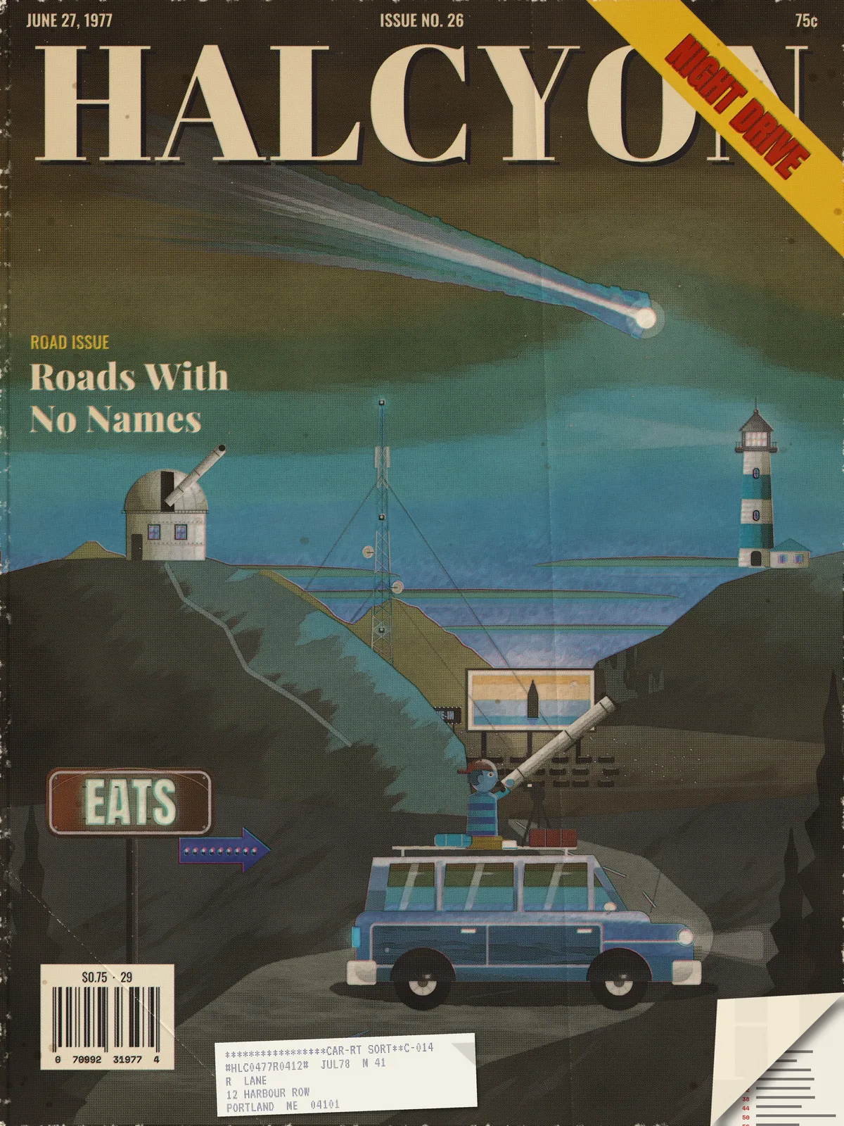 Night Drive, June 27, 1977