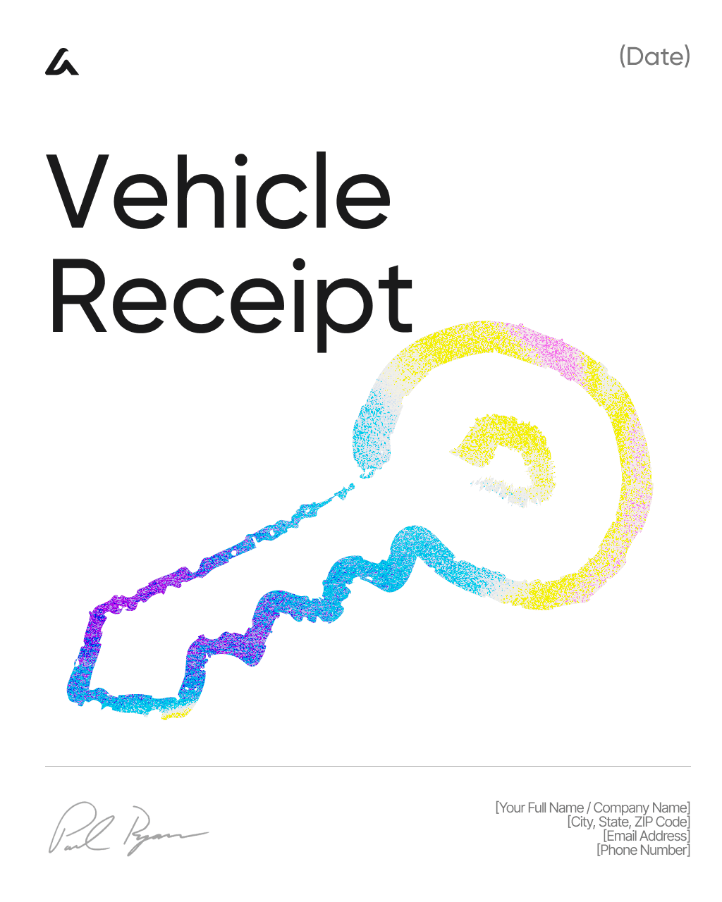 Vehicle Receipt