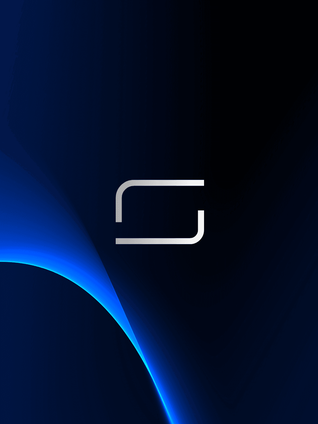 Rear view of black car