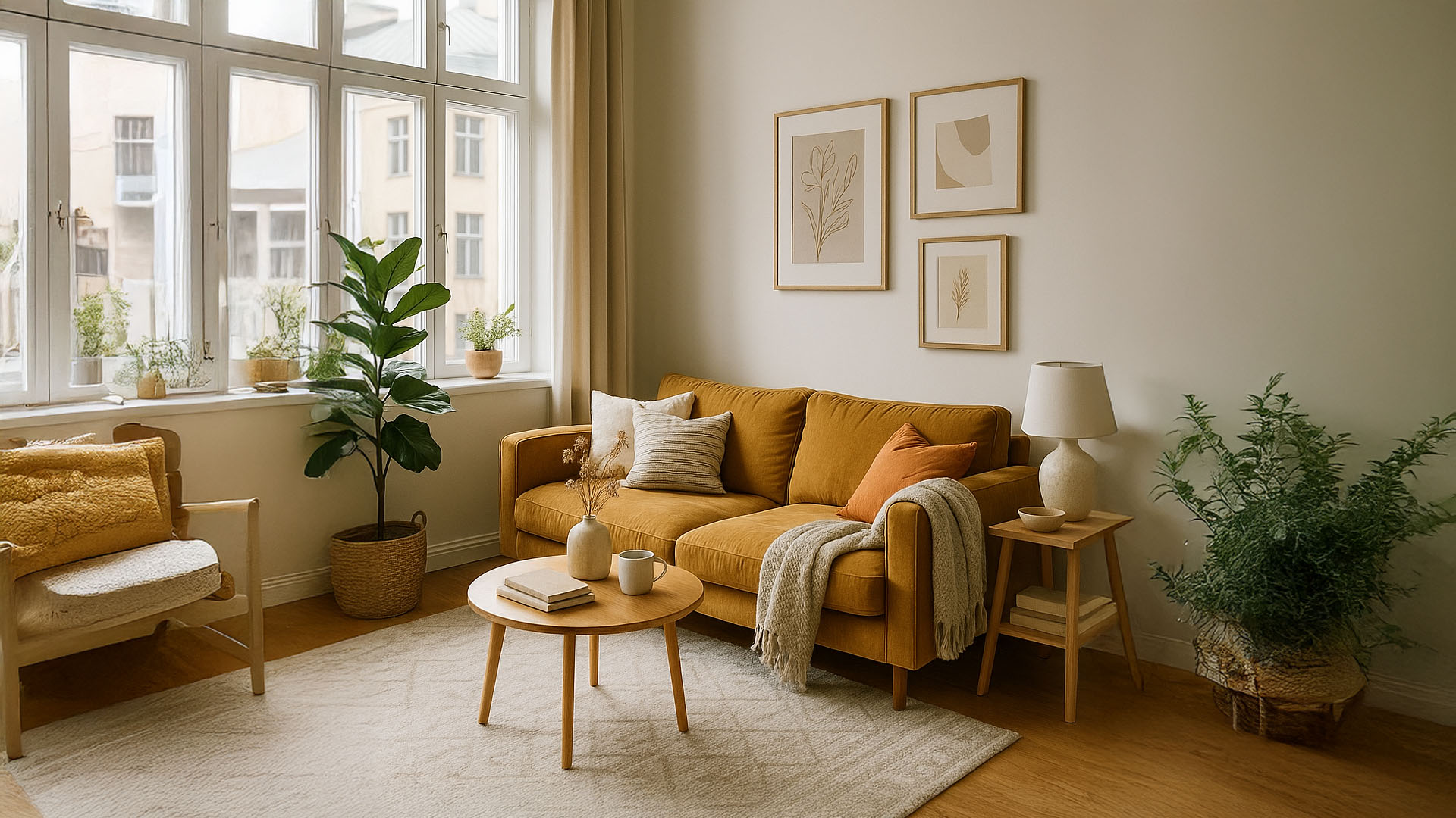 Vibrant Office Space