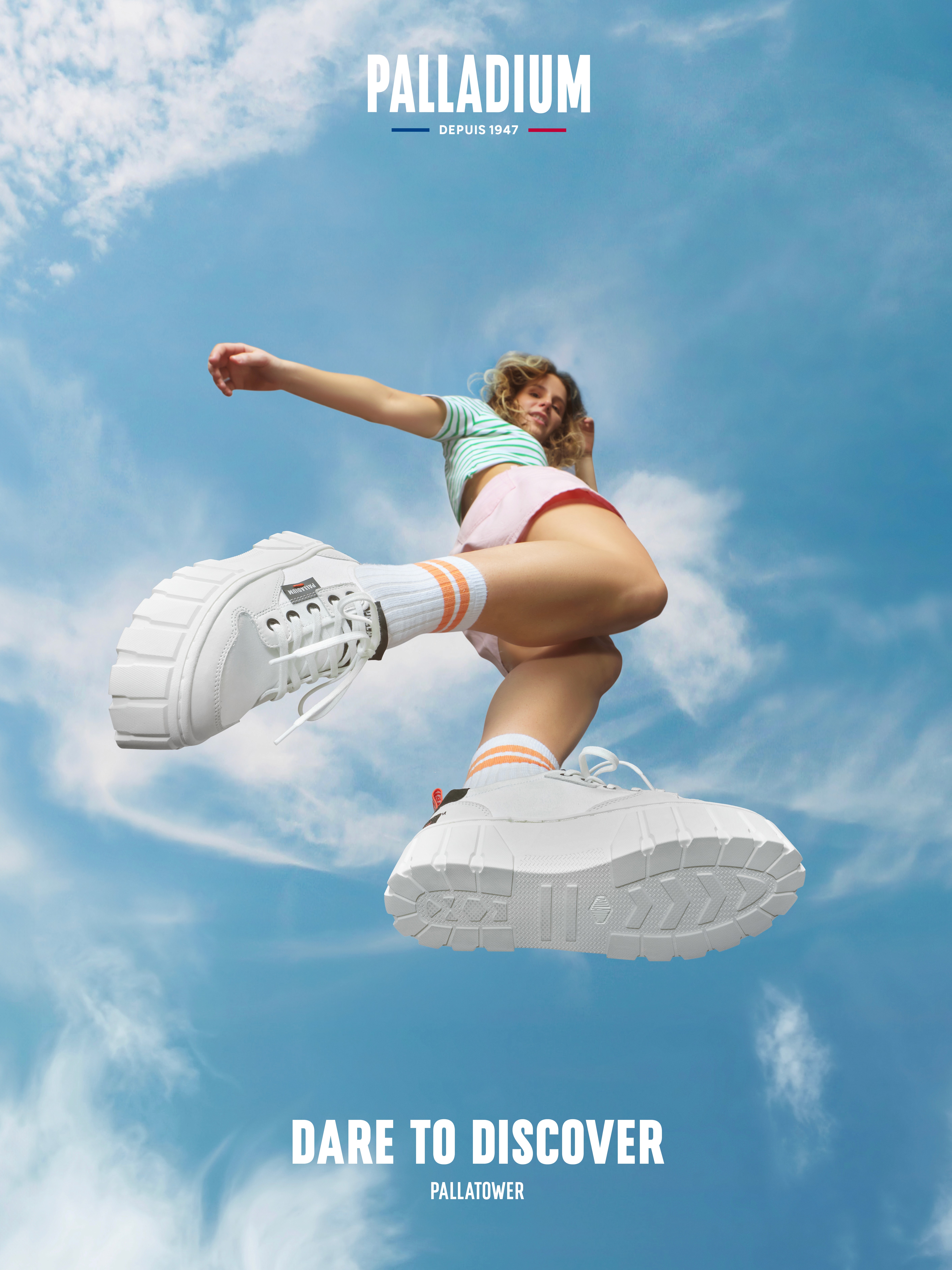 Streetside billboard with flyposters of the Batch.Works brand and illustrations