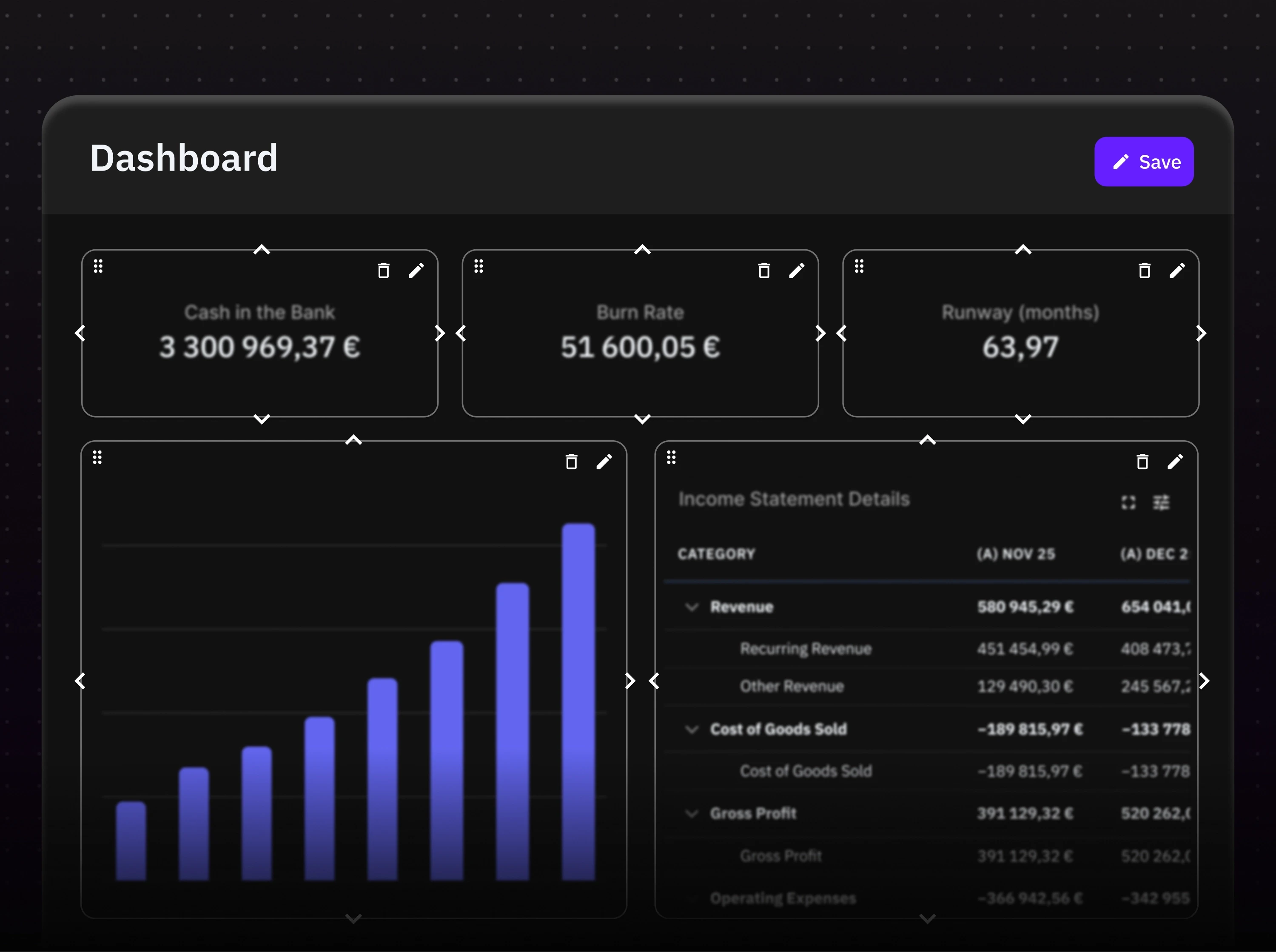 Tangently Build reports that match your needs Image