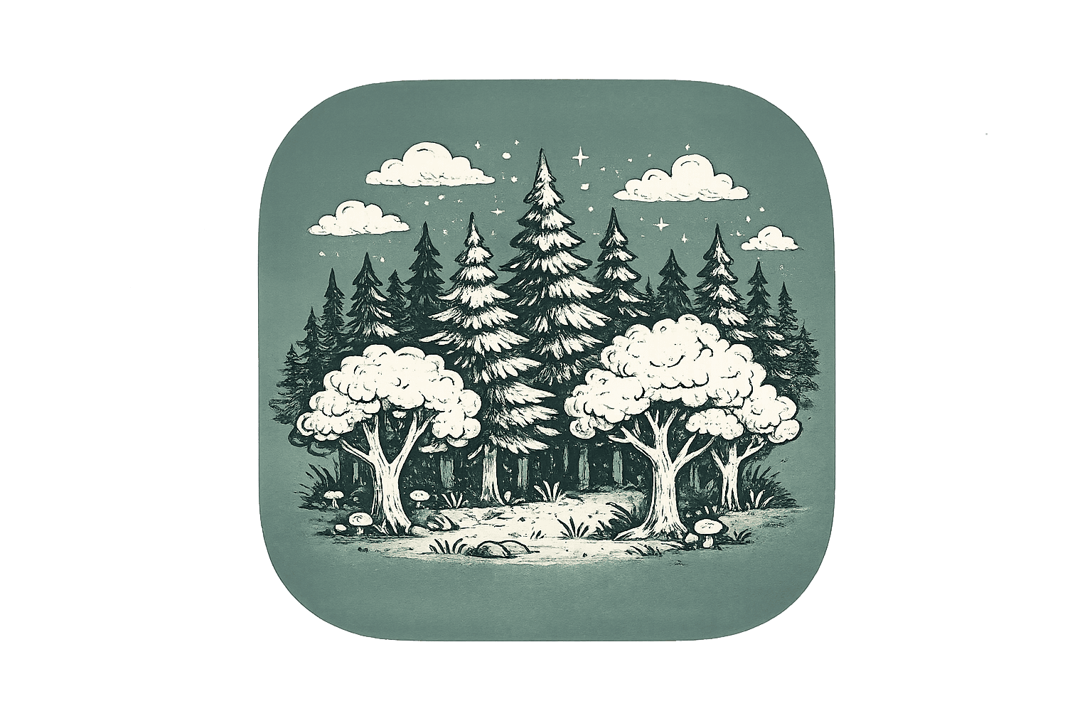 white and black abstract illustration