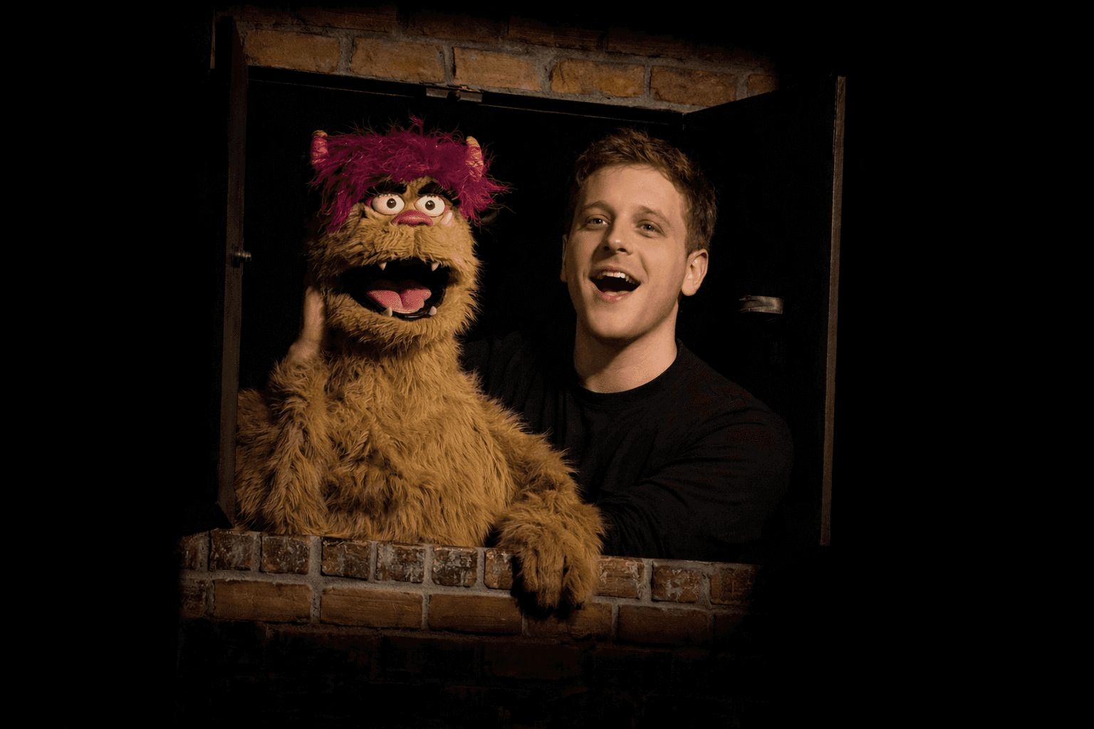 Michael as Trekkie Monster in Avenue Q