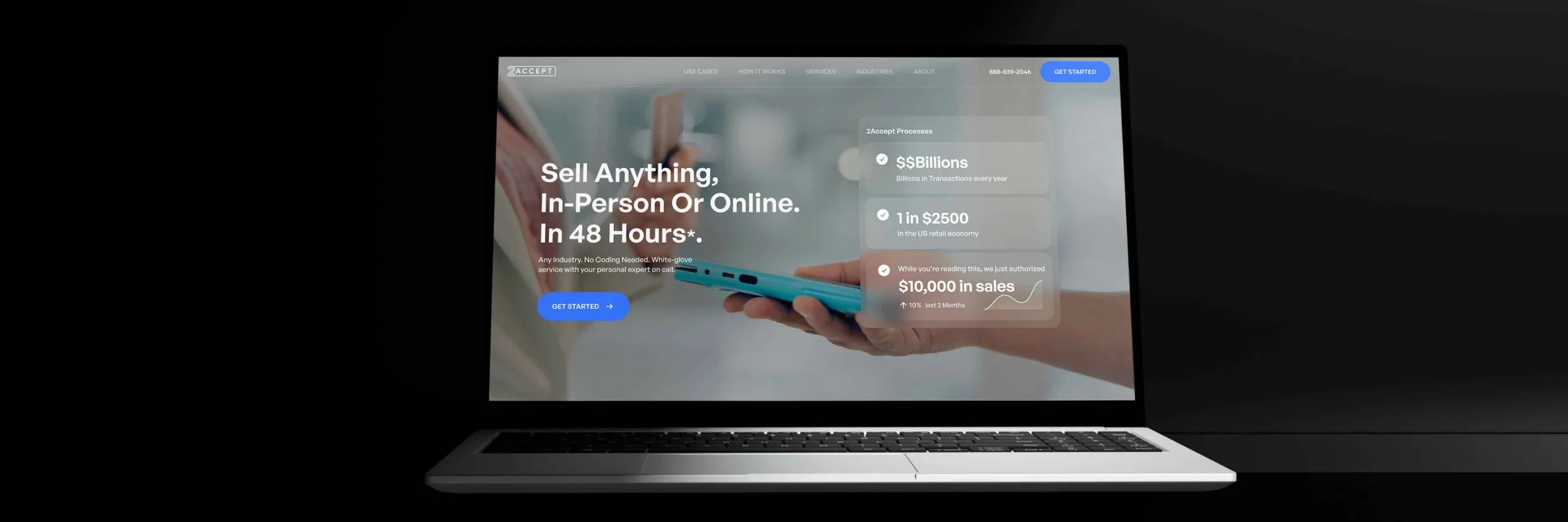 Image of 2Accept Hero Section