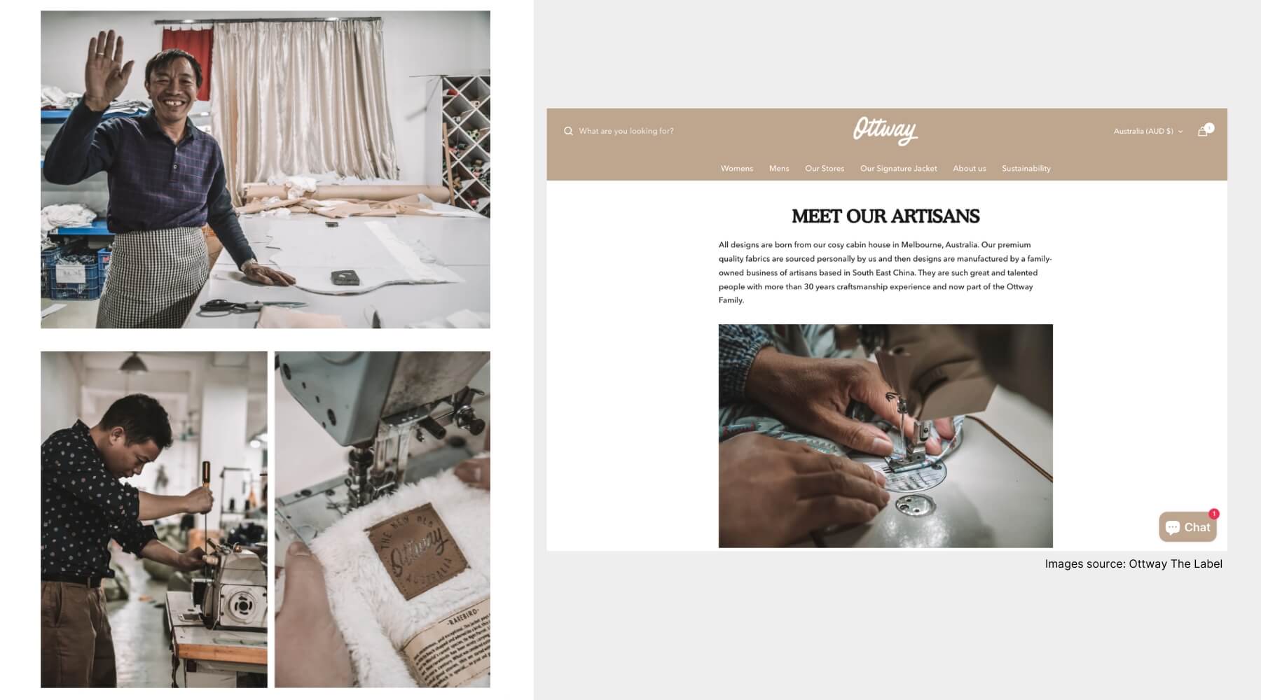 Ottway The Label - Artisans in South Asia