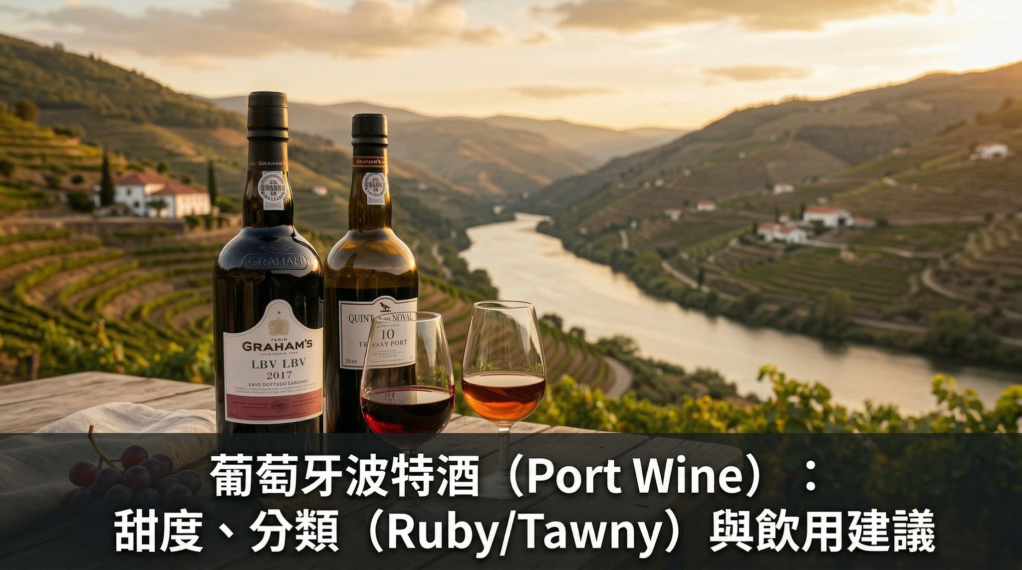 葡萄牙國寶波特酒（Port Wine）全解碼：甜度、分類（Ruby/Tawny）與終極品飲指南