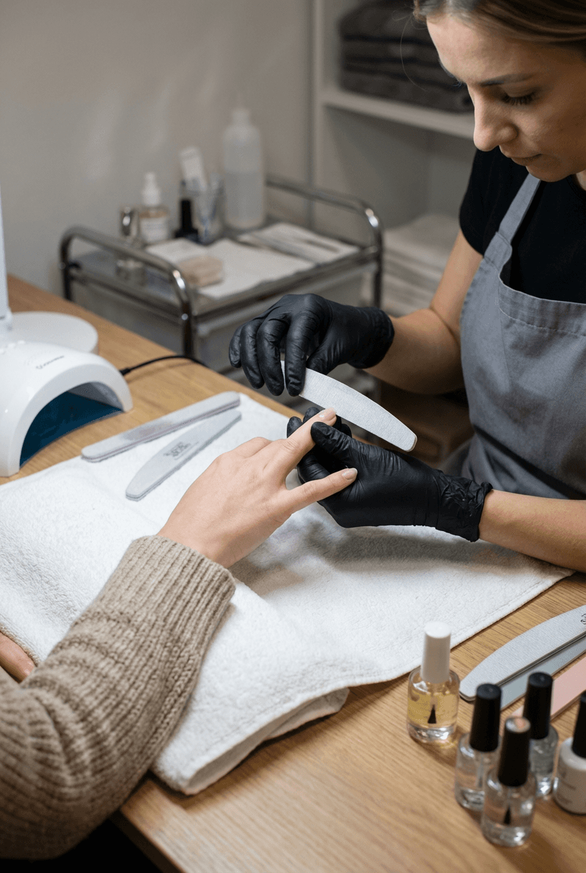 Man Wearing Black Coat