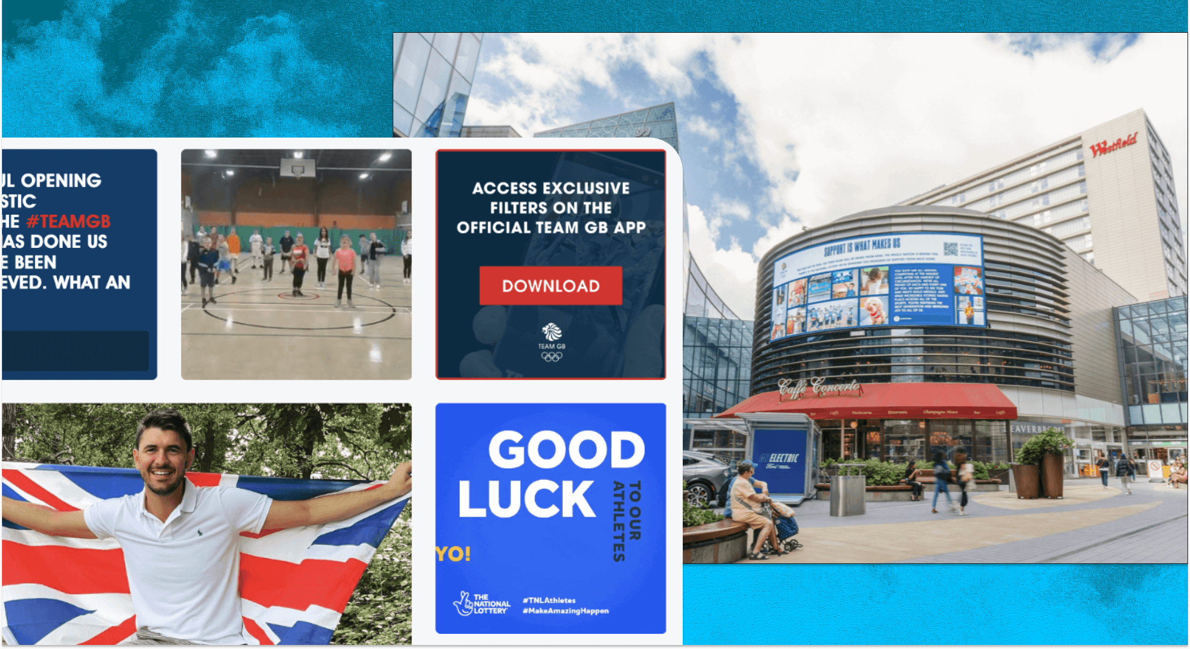 Team GB Display activation