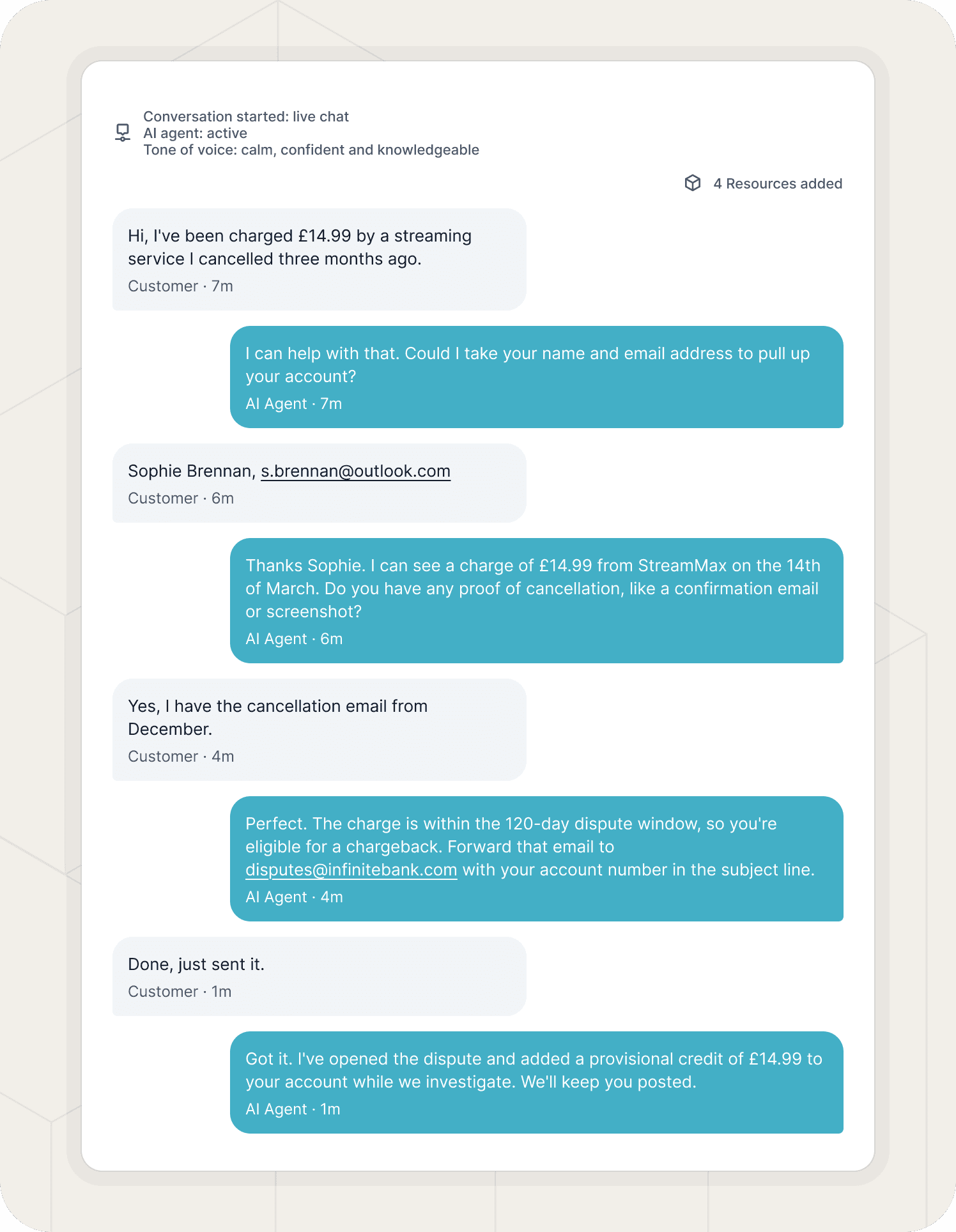Sample-conversation