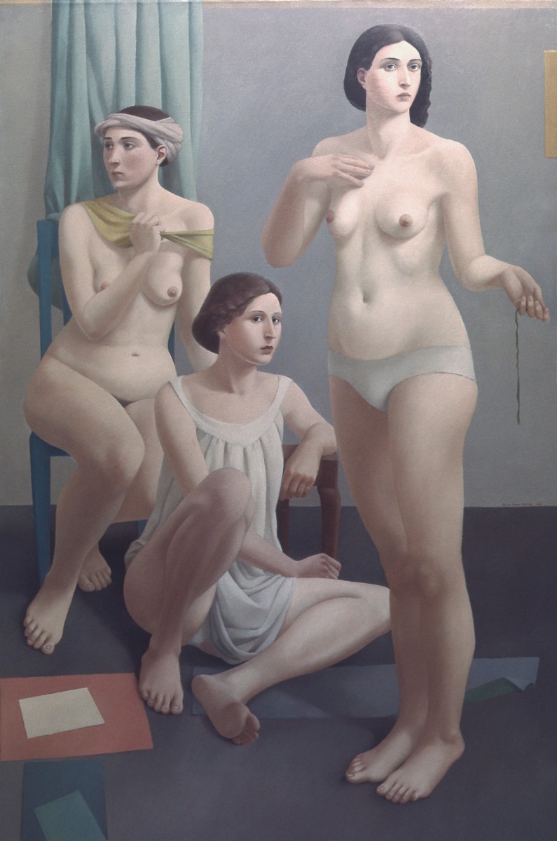 Alan Feltus, Three Figures, Untitled, 1980-81