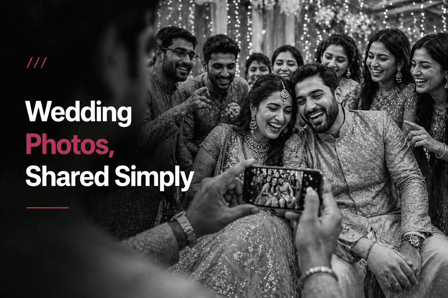 Simple Wedding Photo Sharing That Works for Everyone