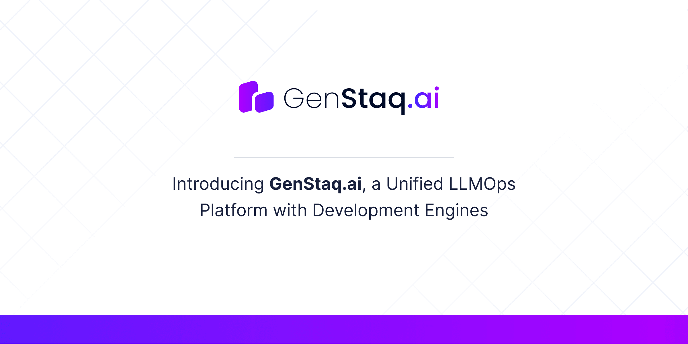 Introducing GenStaq