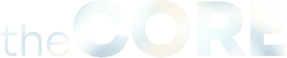 'the CORE' typography