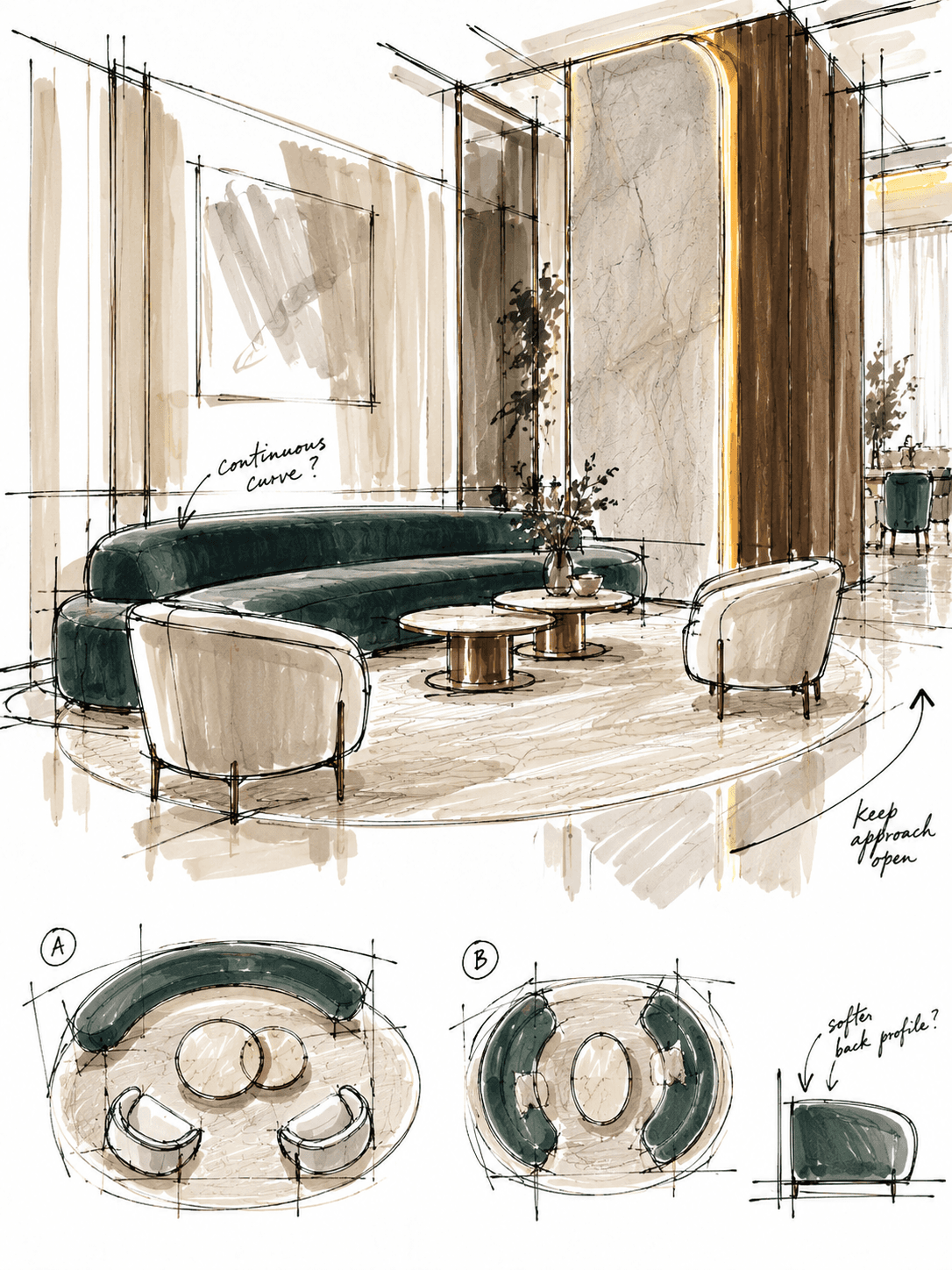 Site plan drawing for Kanagawa Residence