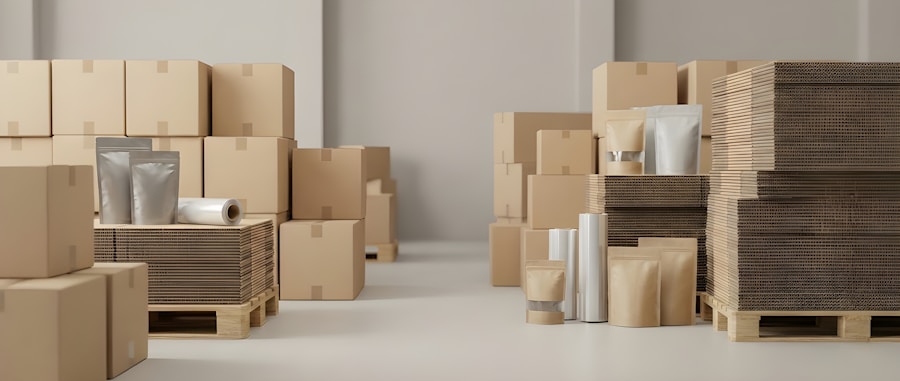 Consumer goods packaging and warehouse supplies