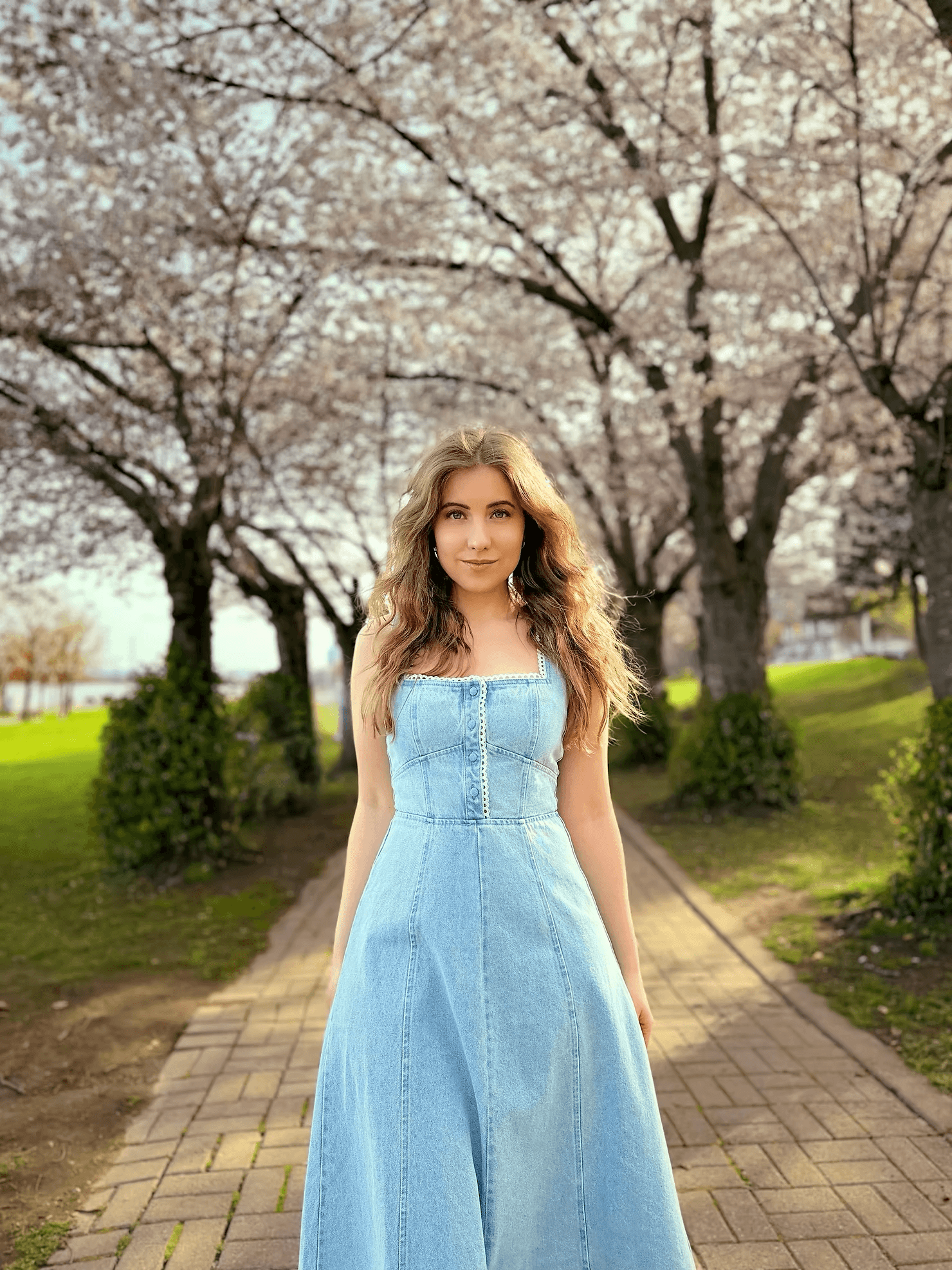 woman at spencer smith park