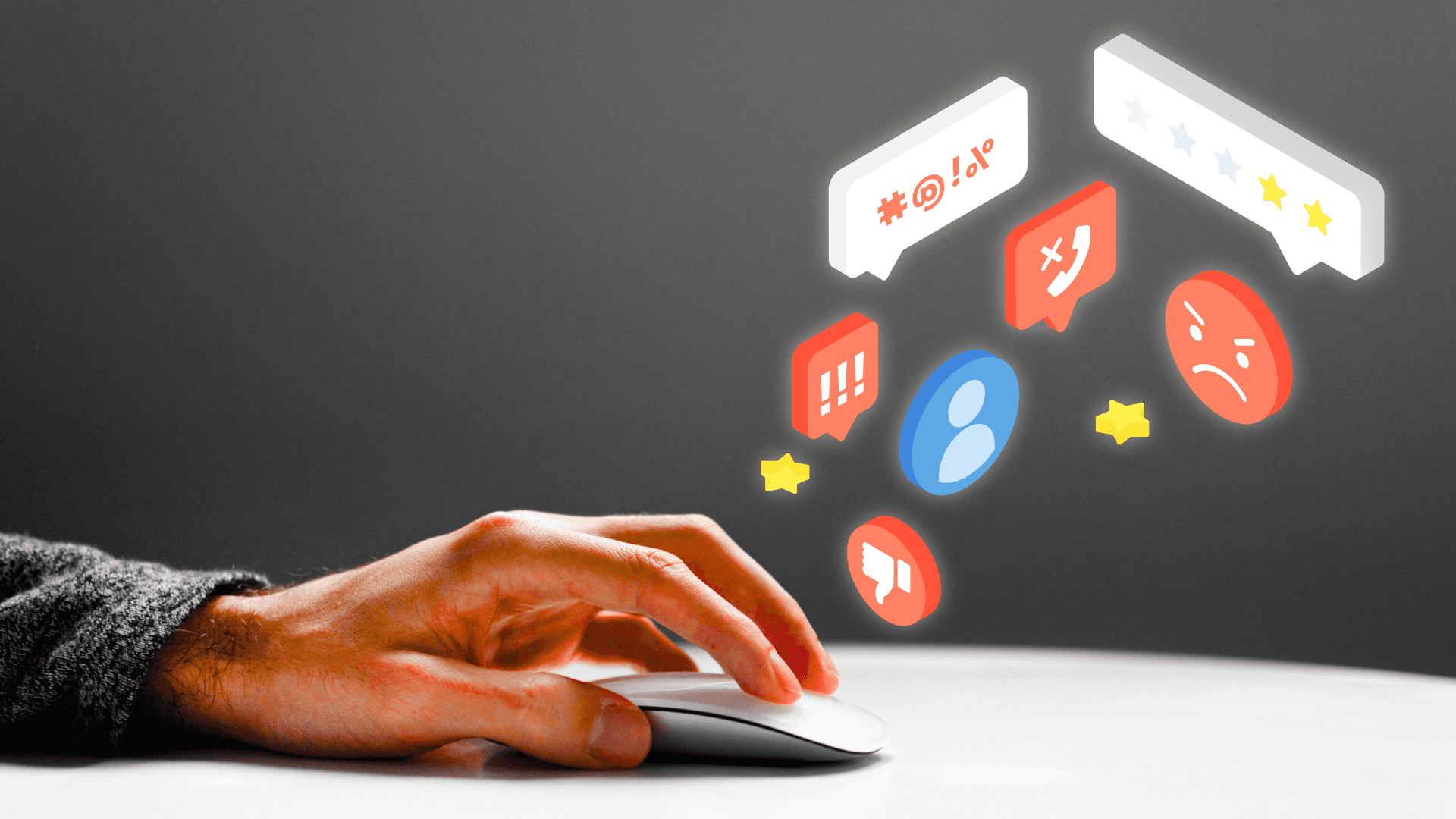 Wooden blocks on desk