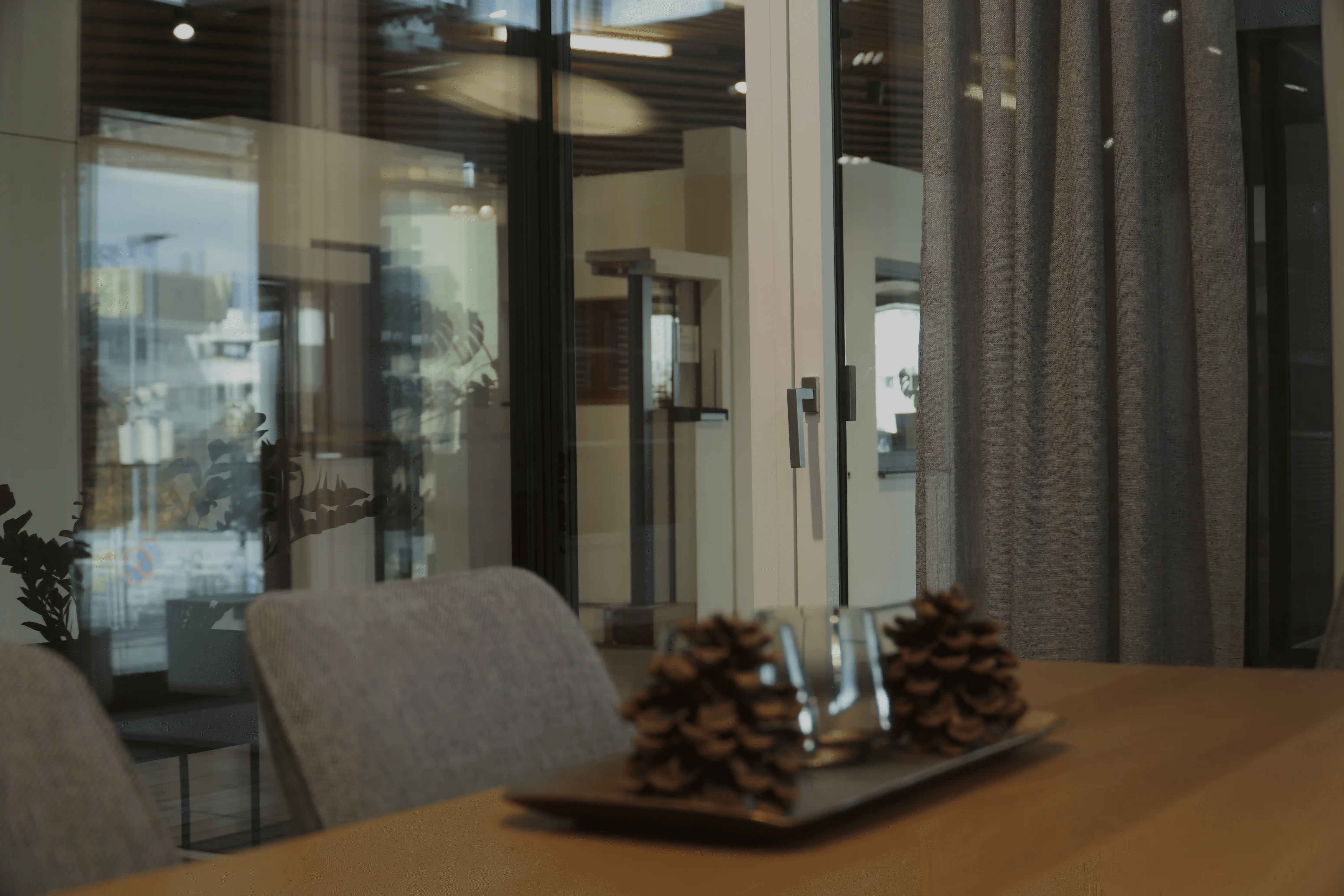 Beratungsraum im Showroom