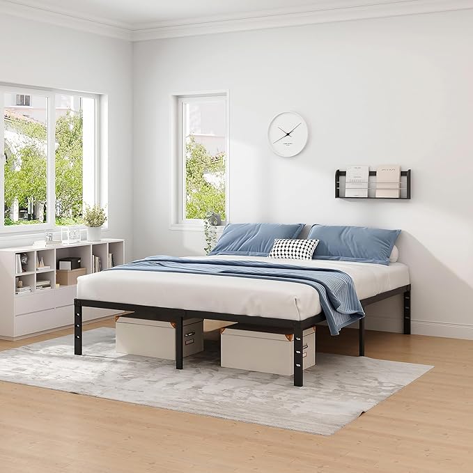 Built with premium materials, the sturdy platform bed queen ensures lasting comfort and support.