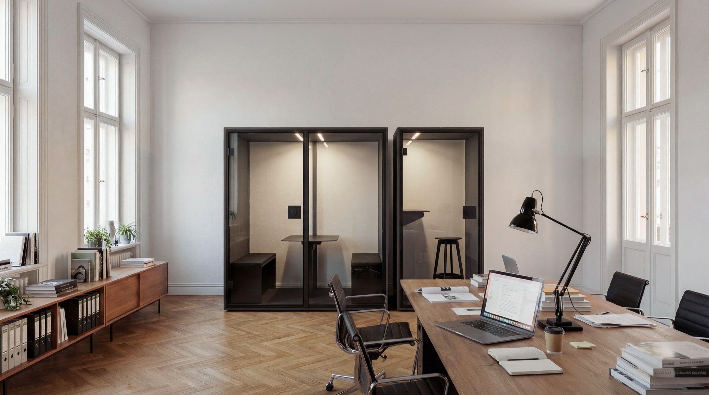Berlin Acoustics — office scene 6