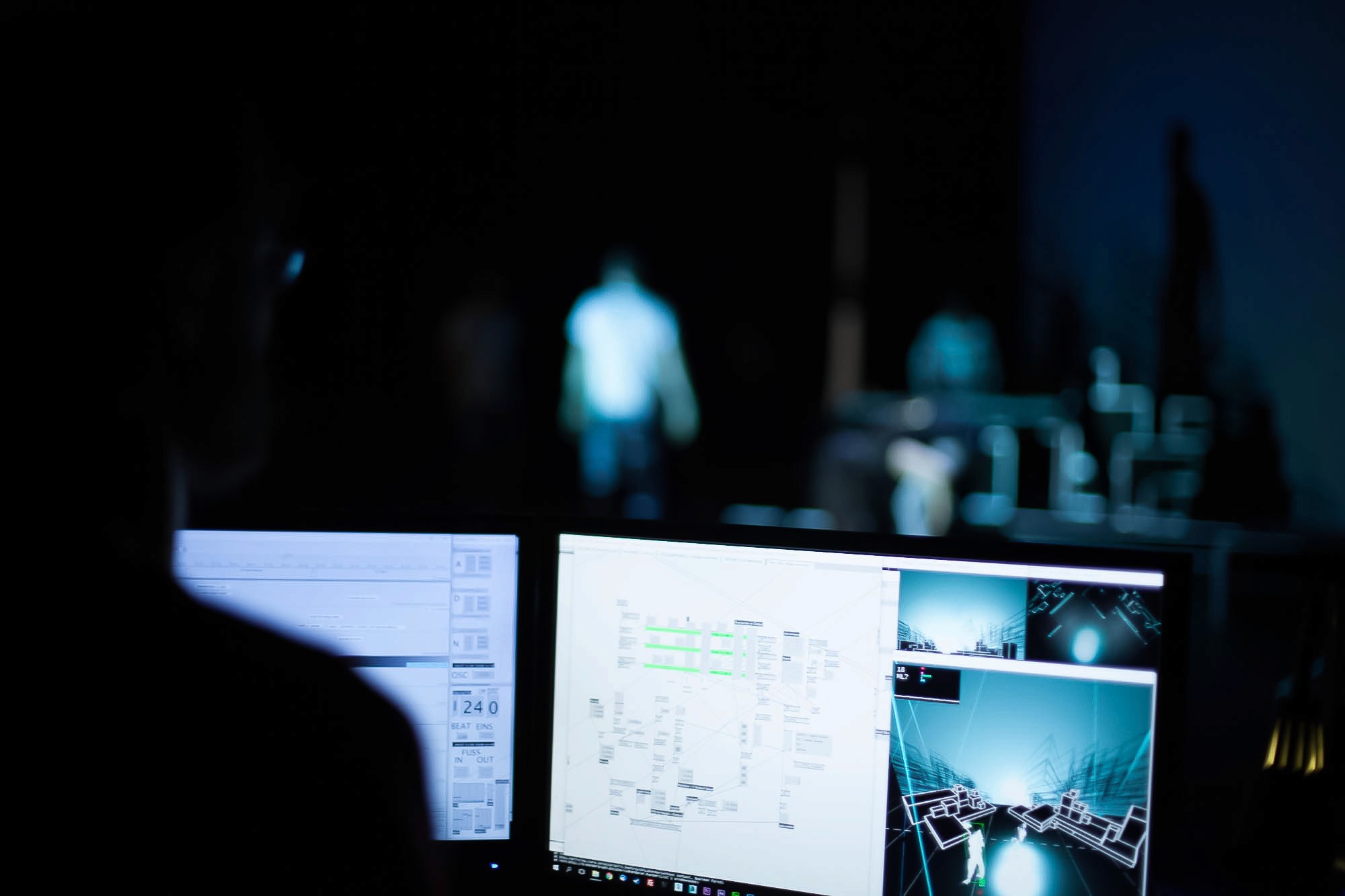 Resonance - augmented interactive performance installation