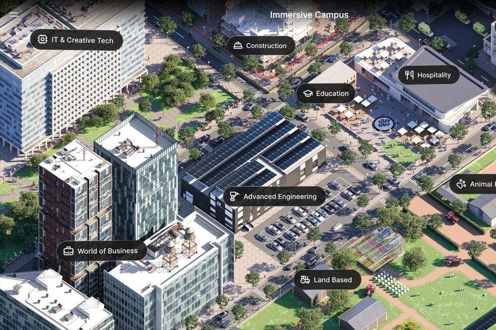 Transforming Campus Exploration with Virtual Reality