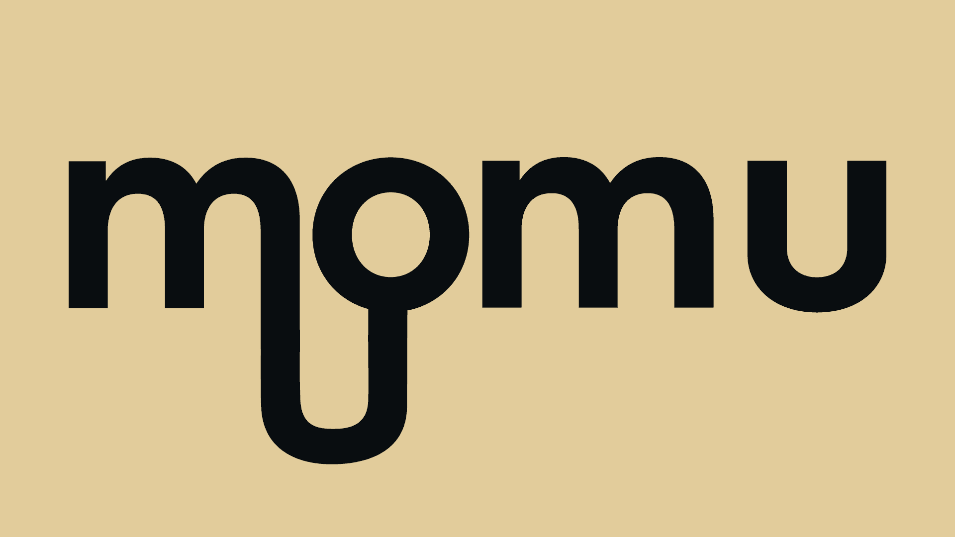 Logo of "The Modern Museum" with the company name "momu" displayed in a distinctive font.