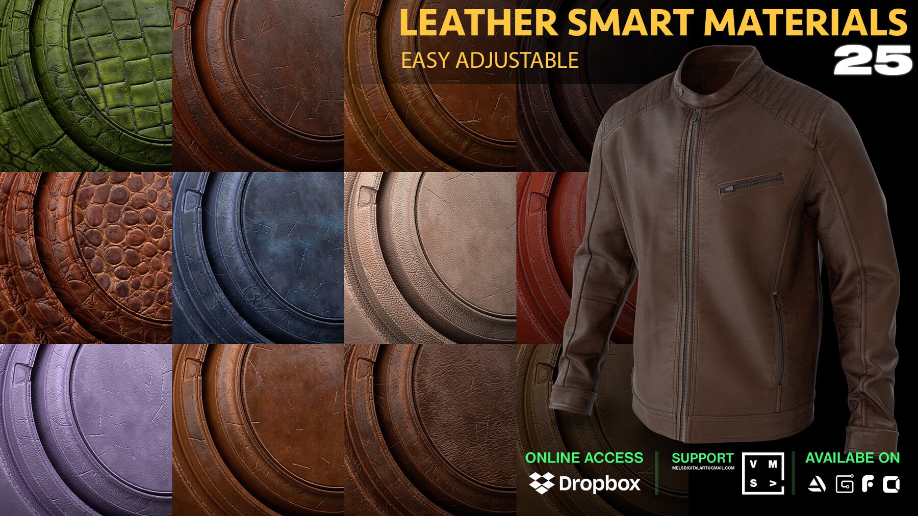 LEATHER SMART MATERIALS 