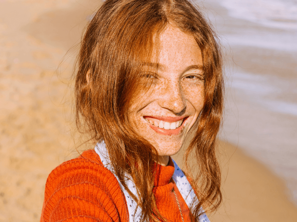 Woman Smiling