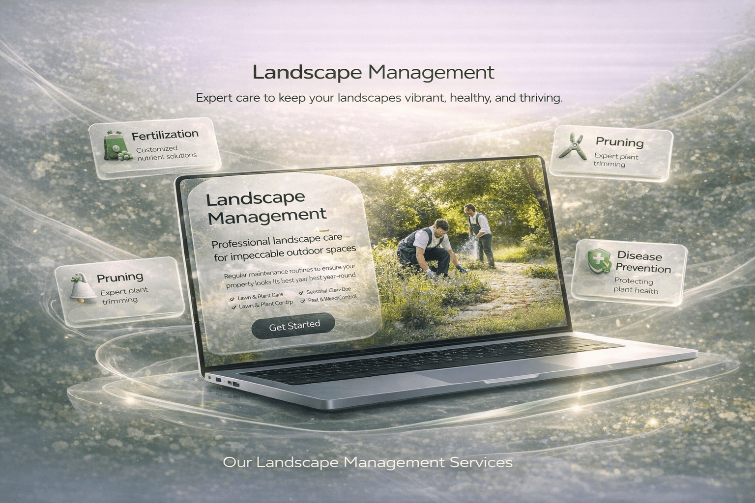 Keep your property vibrant, healthy, and professionally maintained year-round. Our team ensures consistent care through pruning, fertilization, and plant health management. We protect and enhance your landscape so it always looks its best.