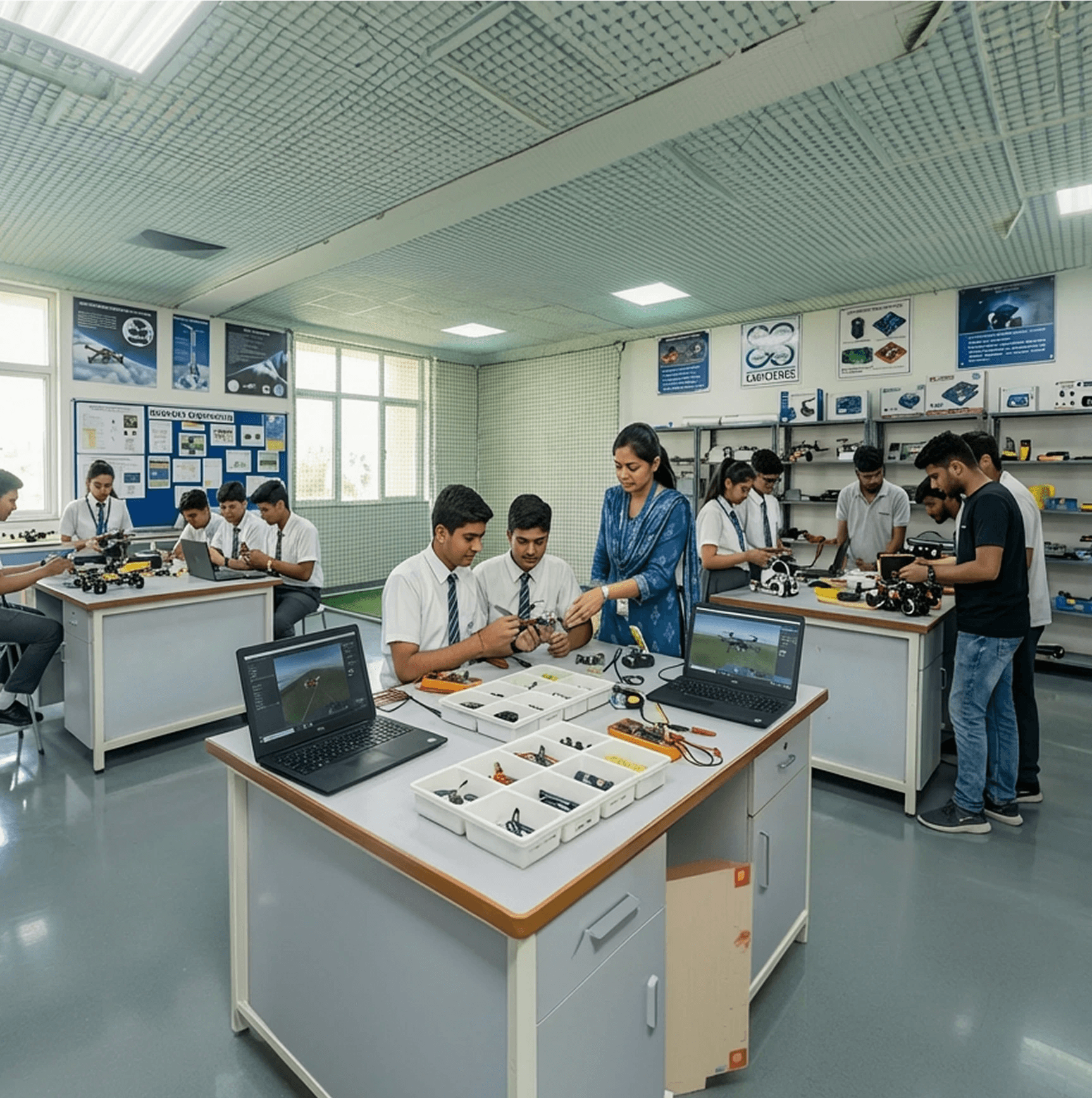 Lab Setup: Schools and Colleges