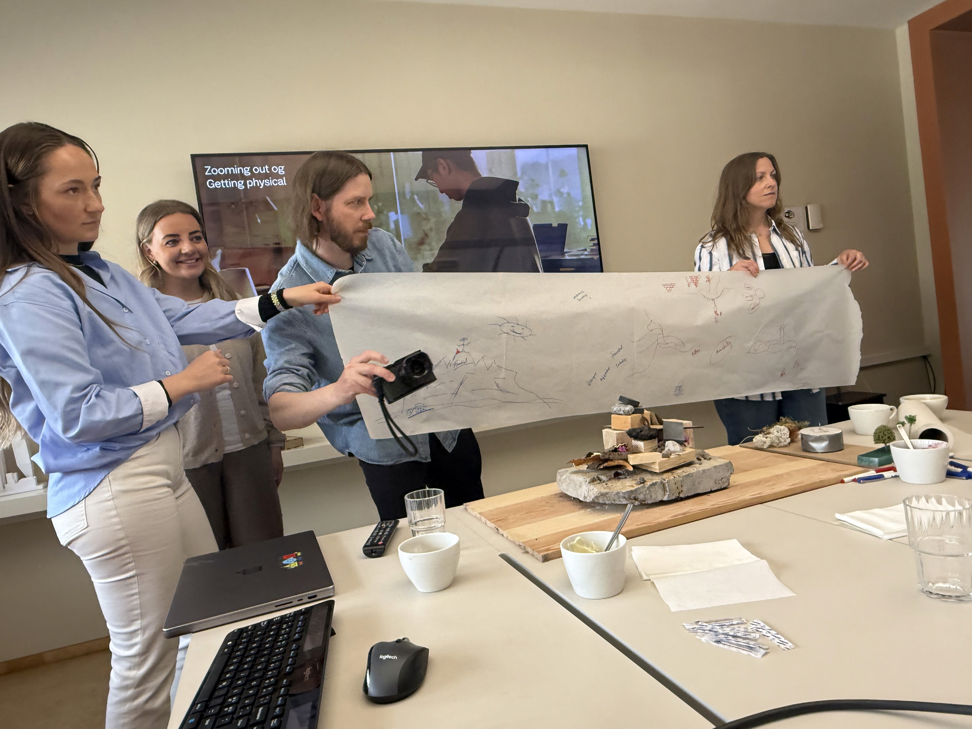 Kreativ prosess hos Snøhetta Design!