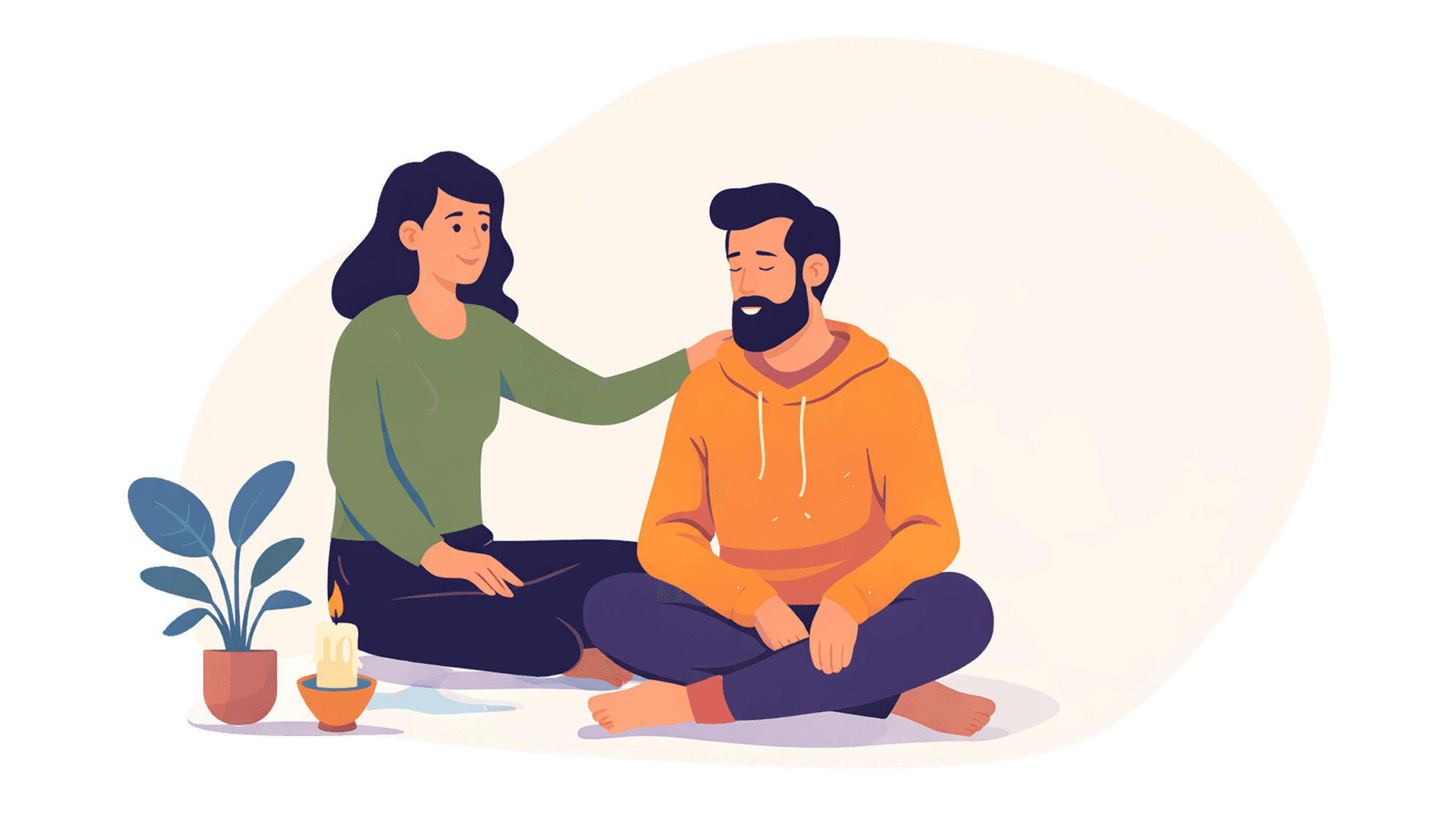 A cozy room with a wooden desk, computer, and warm sunlight streaming through a window.