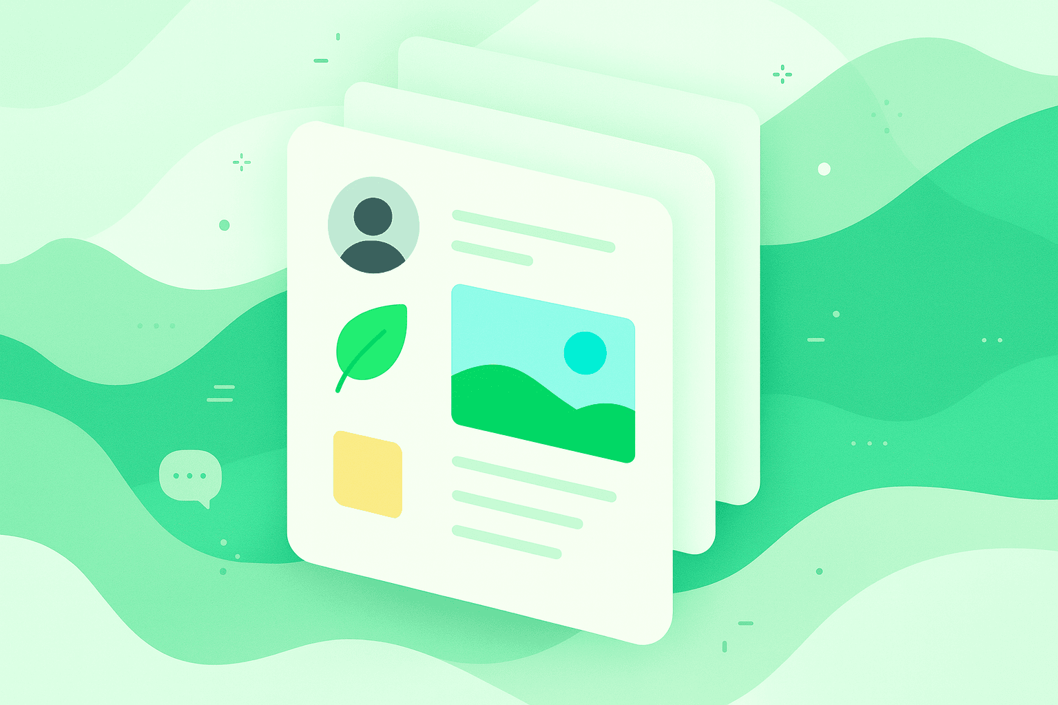 Envelope containing recommendations like “Fix churn spike” and “Action,” symbolizing actionable insights.