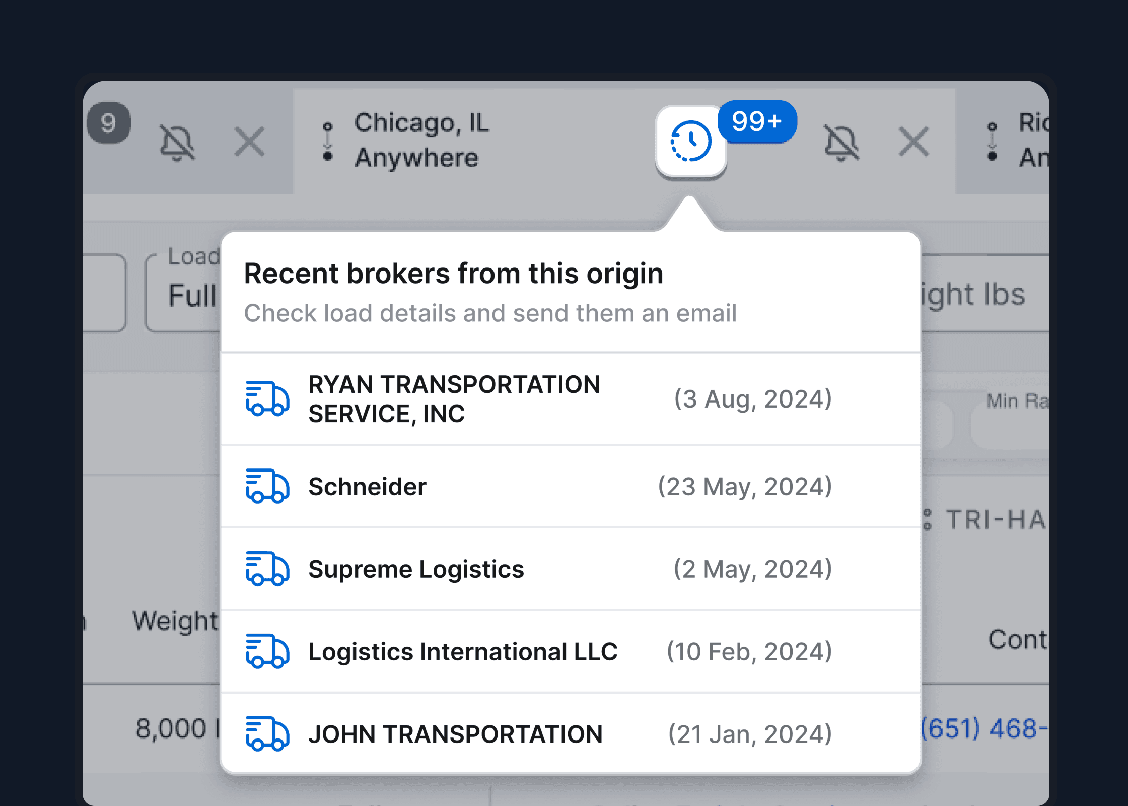 Recent Bookings In Your Search Area