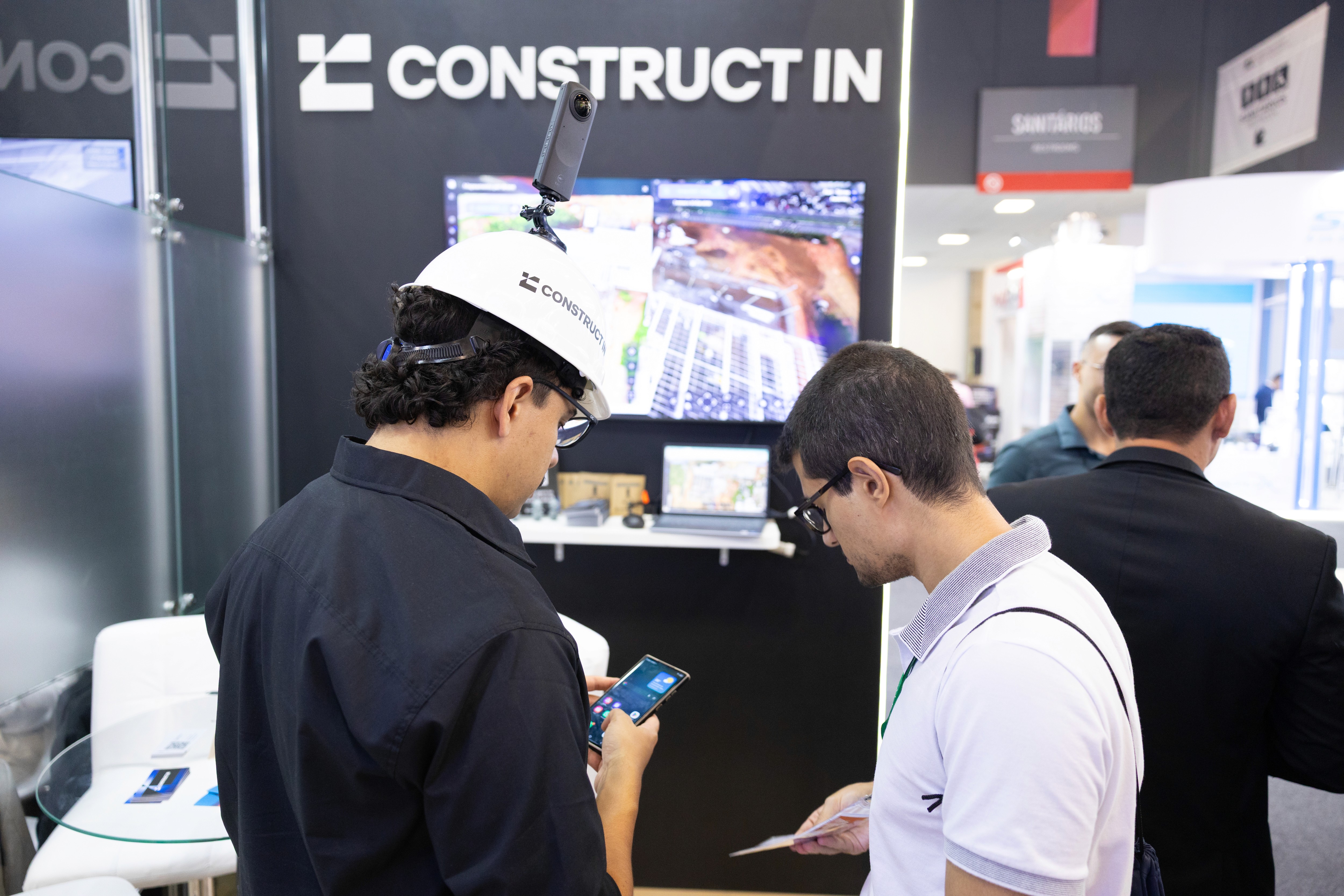 captura da realidade na Feicon 2026