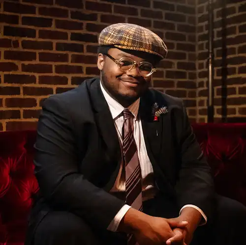 William Hill III at the piano.