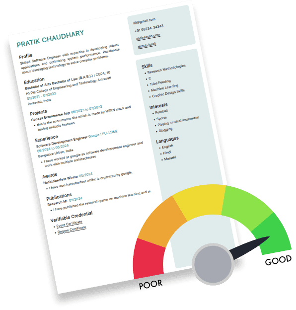 ATS Friendly Resume