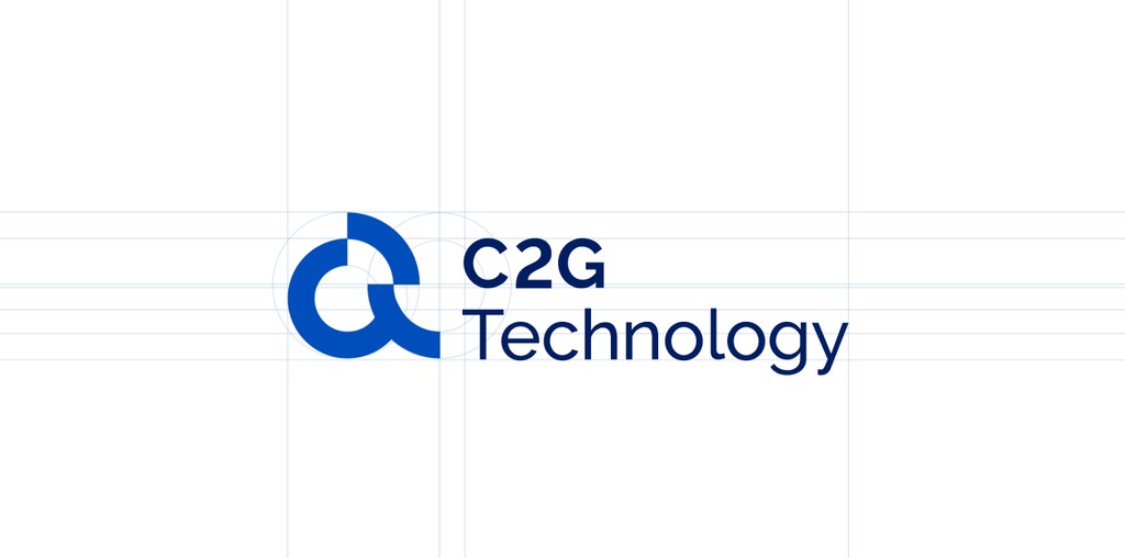 C2g technology Iot Technology Logo Design for Brand Identity by The Ocean Design